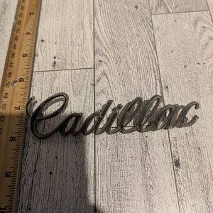 Cadillac Silver Car Emblem